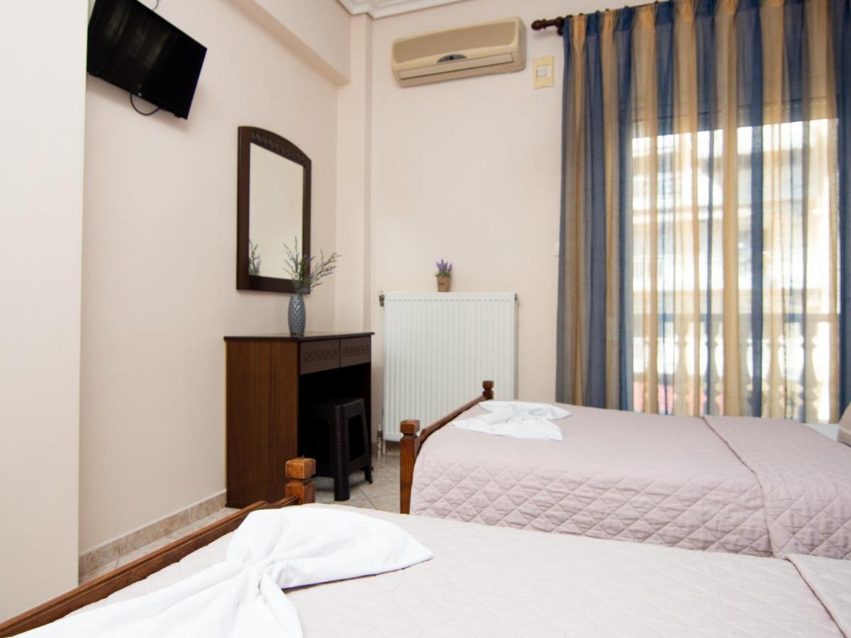 Achillion Lejlighedshotel Paralía Eksteriør billede