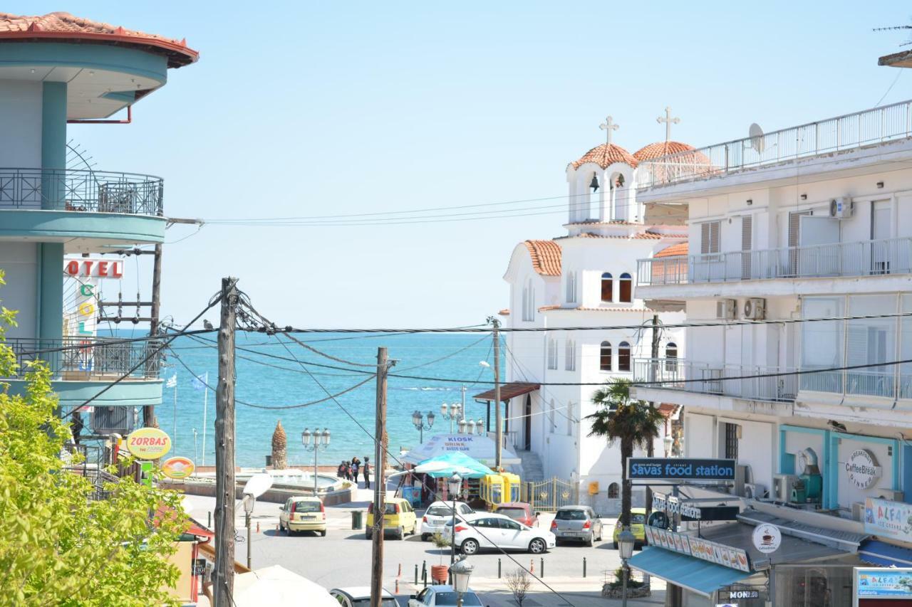 Achillion Lejlighedshotel Paralía Eksteriør billede