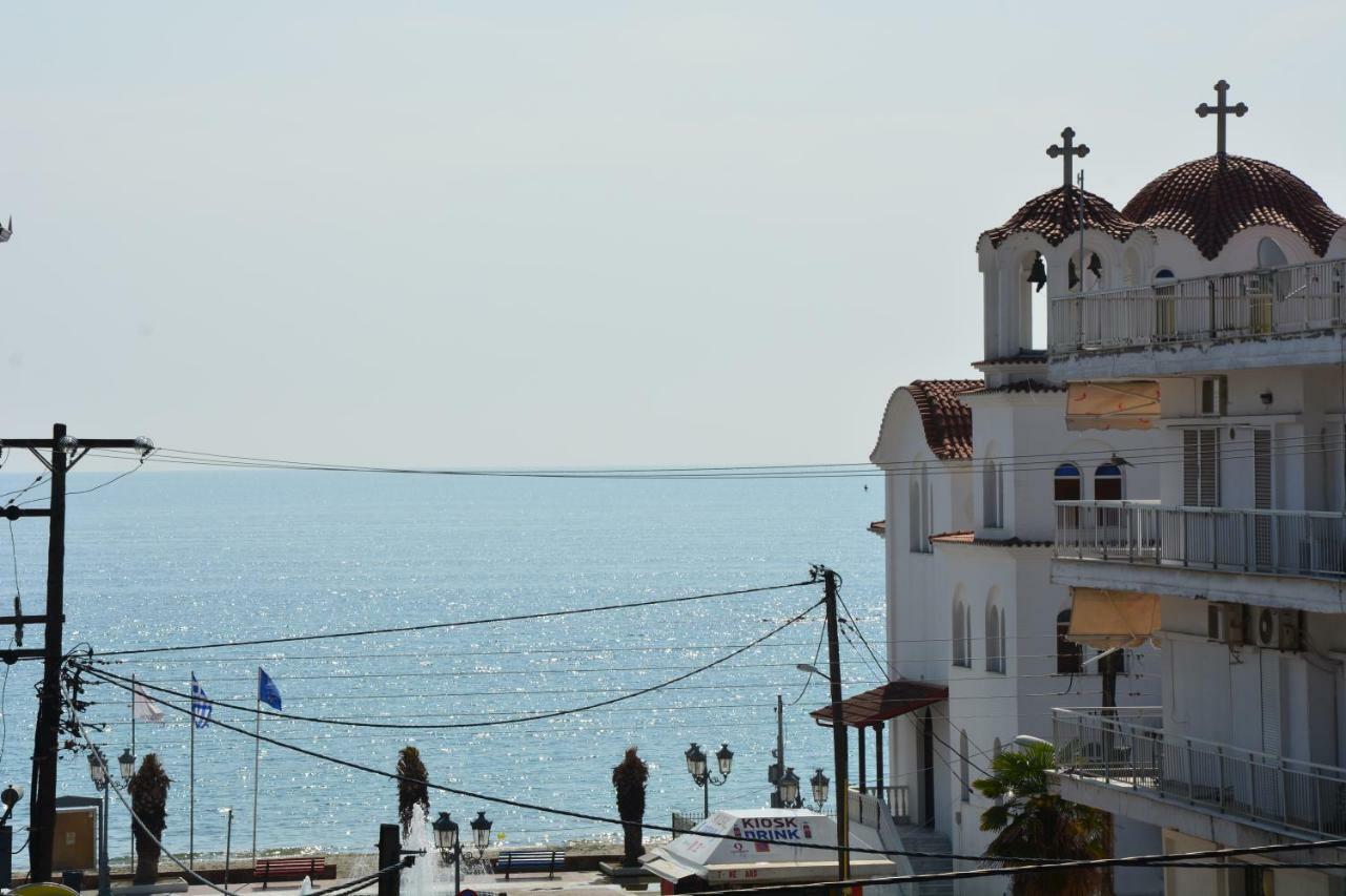 Achillion Lejlighedshotel Paralía Eksteriør billede
