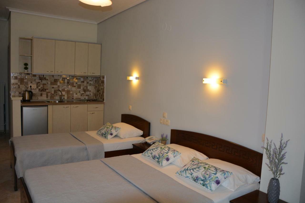 Achillion Lejlighedshotel Paralía Eksteriør billede